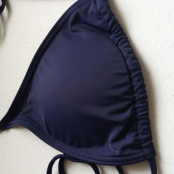 Leaf Print Three-Piece Bikini Set - Picture 11 of 13